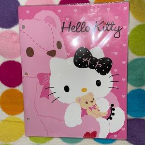 SALE!! NEW!!! 3/Pack Hello Kitty Portfolio's Multi-Colored, and Variety Pictures